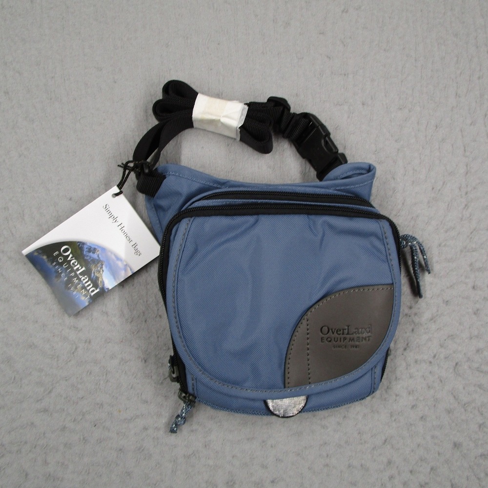 Overland Equipment Bayliss Blue Ballistic Nylon Waist Shoulder Organizer Bag NEW